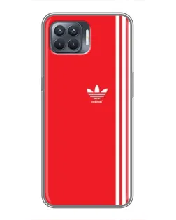 Чехол для OPPO Reno 4 Lite с картинкой «Красный минимализм Adidas» Чехол для OPPO Reno 4 Lite с картинкой «Красный минимализм Adidas»