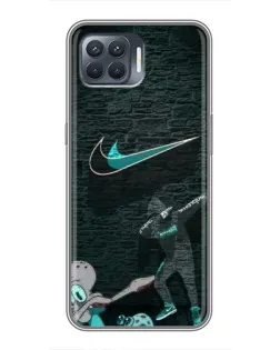 Чохол для OPPO Reno 4 Lite з картинкою «Спортивний арт Nike» Чохол для OPPO Reno 4 Lite з картинкою «Спортивний арт Nike»