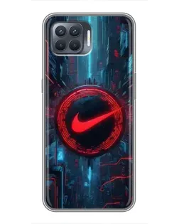 Чохол для OPPO Reno 4 Lite з картинкою «Техногенний стиль Nike» Чохол для OPPO Reno 4 Lite з картинкою «Техногенний стиль Nike»