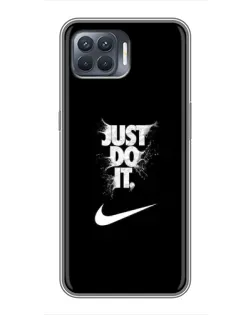 Чохол для OPPO Reno 4 Lite з картинкою «Текстовий принт Nike» Чохол для OPPO Reno 4 Lite з картинкою «Текстовий принт Nike»