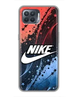 Чохол для OPPO Reno 4 Lite з картинкою «Градієнтний принт Найк» Чохол для OPPO Reno 4 Lite з картинкою «Градієнтний принт Найк»
