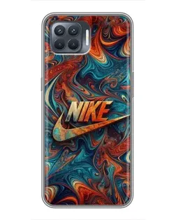 Чохол для OPPO Reno 4 Lite з картинкою «Nike в абстракції» Чохол для OPPO Reno 4 Lite з картинкою «Nike в абстракції»