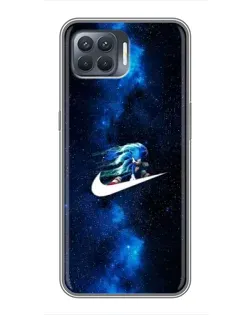 Чохол для OPPO Reno 4 Lite з картинкою «Зірковий шлях Nike» Чохол для OPPO Reno 4 Lite з картинкою «Зірковий шлях Nike»