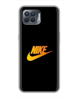 Чохол для OPPO Reno 4 Lite з картинкою «Золотий логотип Nike» Чохол для OPPO Reno 4 Lite з картинкою «Золотий логотип Nike»