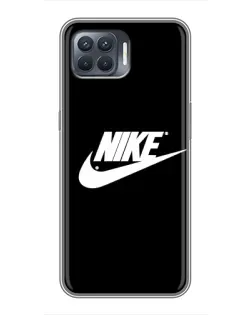 Чохол для OPPO Reno 4 Lite з картинкою «Мазки фарби Nike» Чохол для OPPO Reno 4 Lite з картинкою «Мазки фарби Nike»
