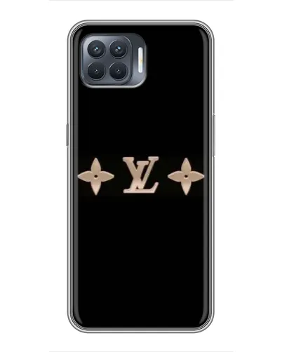 Чехол для OPPO Reno 4 Lite с картинкой «Louis Vuitton — минимализм»