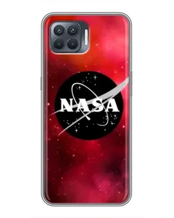 Чехол для OPPO Reno 4 Lite с картинкой «NASA — красная туманность» Чехол для OPPO Reno 4 Lite с картинкой «NASA — красная туманность»