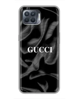 Чехол для OPPO Reno 4 Lite с картинкой «Gucci — шелковые волны» Чехол для OPPO Reno 4 Lite с картинкой «Gucci — шелковые волны»