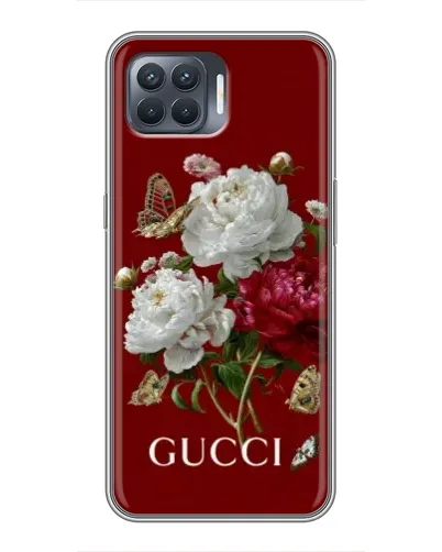 Чехол для OPPO Reno 4 Lite с картинкой «Gucci —  сад»