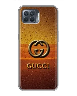 Чехол для OPPO Reno 4 Lite с картинкой «Gucci — солнечный градиент»