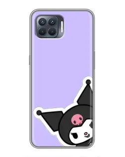 Чохол для OPPO Reno 4 Lite з картинкою «Кумедна Kuromi» Чохол для OPPO Reno 4 Lite з картинкою «Кумедна Kuromi»