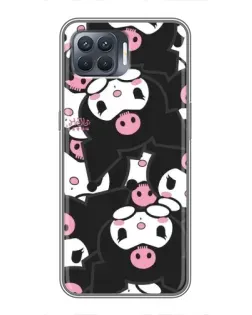 Чохол для OPPO Reno 4 Lite з картинкою «Патерн голів Куромі» Чохол для OPPO Reno 4 Lite з картинкою «Патерн голів Куромі»