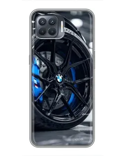 Чехол для OPPO Reno 4 Lite с картинкой «Колесо BMW вблизи» Чехол для OPPO Reno 4 Lite с картинкой «Колесо BMW вблизи»