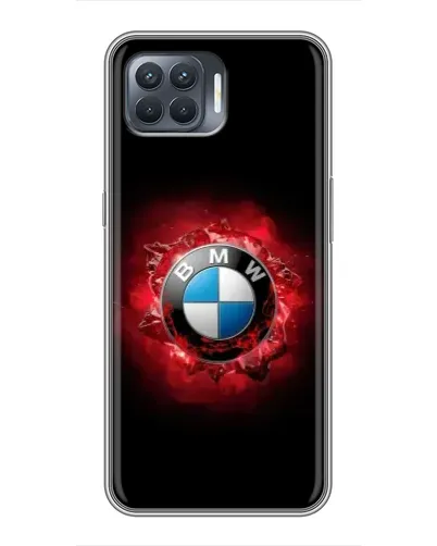 Чехол для OPPO Reno 4 Lite с картинкой «Логотип BMW — вспышка» Чехол для OPPO Reno 4 Lite с картинкой «Логотип BMW — вспышка»