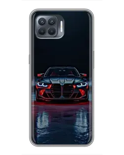Чехол для OPPO Reno 4 Lite с картинкой «BMW на мокрой дороге» Чехол для OPPO Reno 4 Lite с картинкой «BMW на мокрой дороге»