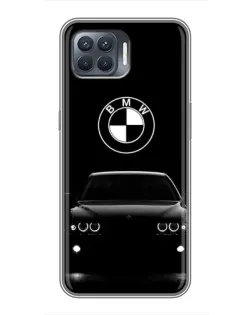 Чехол для OPPO Reno 4 Lite с картинкой «BMW — взгляд из темноты» Чехол для OPPO Reno 4 Lite с картинкой «BMW — взгляд из темноты»