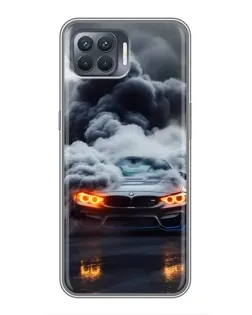 Чехол для OPPO Reno 4 Lite с картинкой «BMW в дыму» Чехол для OPPO Reno 4 Lite с картинкой «BMW в дыму»