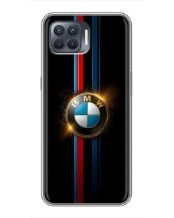 Чехол для OPPO Reno 4 Lite с картинкой «BMW M-Power неон» Чехол для OPPO Reno 4 Lite с картинкой «BMW M-Power неон»