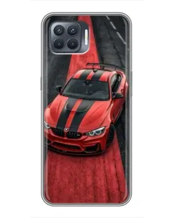 Чехол для OPPO Reno 4 Lite с картинкой «BMW на красной дорожке» Чехол для OPPO Reno 4 Lite с картинкой «BMW на красной дорожке»