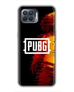 Чехол для OPPO Reno 4 Lite с картинкой «Яркий логотип PUBG» Чехол для OPPO Reno 4 Lite с картинкой «Яркий логотип PUBG»