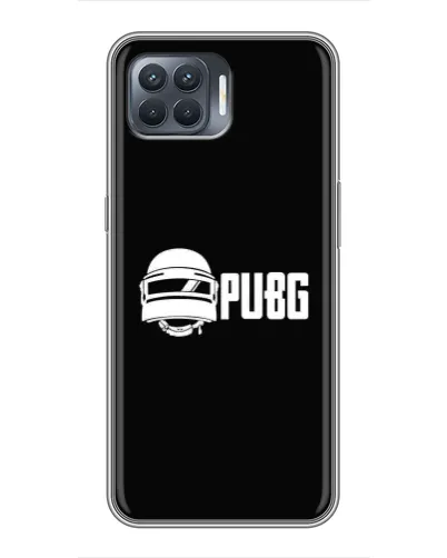 Чохол для OPPO Reno 4 Lite з картинкою «PUBG — класичний лого»