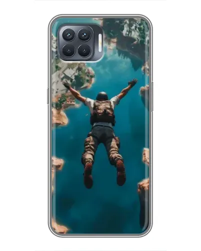 Чохол для OPPO Reno 4 Lite з картинкою «PUBG — вільне падіння»