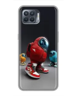 Чохол для OPPO Reno 4 Lite з картинкою «Among Us — 3D стиль» Чохол для OPPO Reno 4 Lite з картинкою «Among Us — 3D стиль»