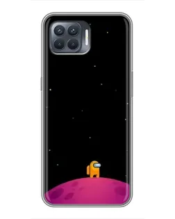Чохол для OPPO Reno 4 Lite з картинкою «Самотній герой на планеті» Чохол для OPPO Reno 4 Lite з картинкою «Самотній герой на планеті»