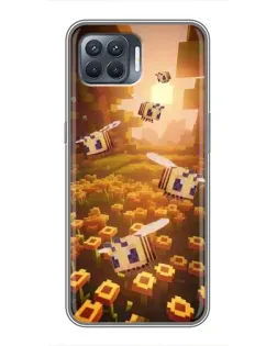Чехол для OPPO Reno 4 Lite с картинкой «Поле подсолнухов» Чехол для OPPO Reno 4 Lite с картинкой «Поле подсолнухов»
