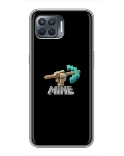 Чехол для OPPO Reno 4 Lite с картинкой «Алмазная кирка» Чехол для OPPO Reno 4 Lite с картинкой «Алмазная кирка»