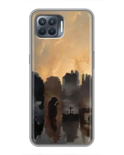 Чехол для OPPO Reno 4 Lite с картинкой «Дорога к вере»