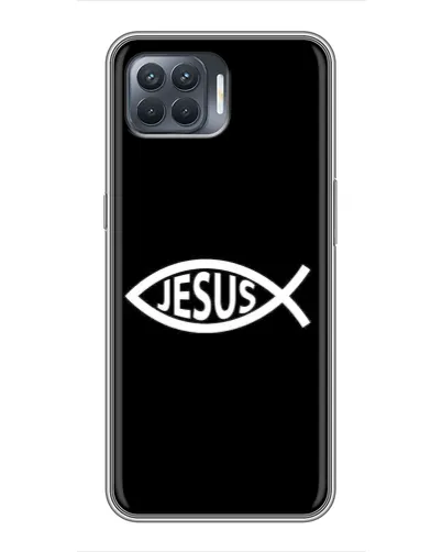 Чехол для OPPO Reno 4 Lite с картинкой «Классический Jesus»
