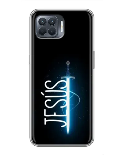 Чехол для OPPO Reno 4 Lite с картинкой «Меч Духа Jesus»