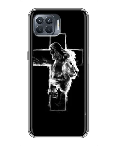 Чехол для OPPO Reno 4 Lite с картинкой «Сияющий крест Jesus» Чехол для OPPO Reno 4 Lite с картинкой «Сияющий крест Jesus»