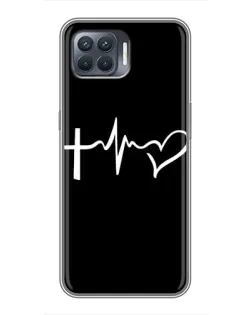 Чехол для OPPO Reno 4 Lite с картинкой «Пульс веры»