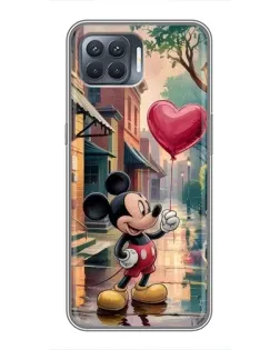 Чохол для OPPO Reno 4 Lite з картинкою «Міккі та кулька-серце» Чохол для OPPO Reno 4 Lite з картинкою «Міккі та кулька-серце»