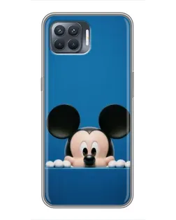Чохол для OPPO Reno 4 Lite з картинкою «Міккі виглядає» Чохол для OPPO Reno 4 Lite з картинкою «Міккі виглядає»