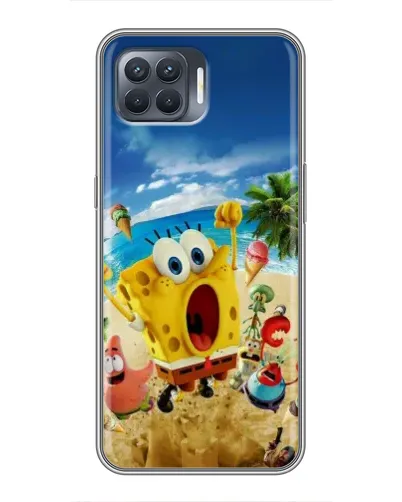 Чехол для OPPO Reno 4 Lite с картинкой «Развлечения на пляже»