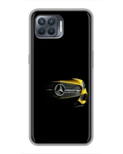 Чехол для OPPO Reno 4 Lite с картинкой «Mercedes — ретро стиль»