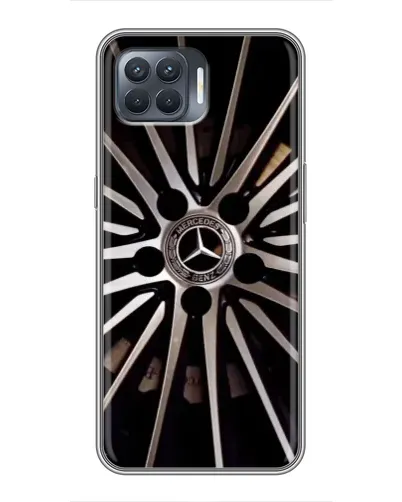 Чехол для OPPO Reno 4 Lite с картинкой «Диск Mercedes»