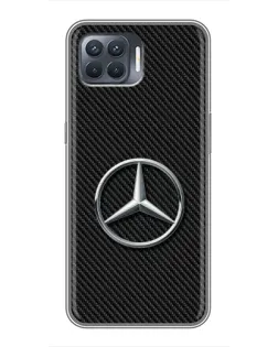 Чехол для OPPO Reno 4 Lite с картинкой «Карбоновый Mercedes стиль» Чехол для OPPO Reno 4 Lite с картинкой «Карбоновый Mercedes стиль»