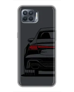 Чехол для OPPO Reno 4 Lite с картинкой «Задняя часть Audi — арт» Чехол для OPPO Reno 4 Lite с картинкой «Задняя часть Audi — арт»