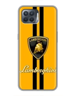 Чехол для OPPO Reno 4 Lite с картинкой «Lamborghini Stripe желтый» Чехол для OPPO Reno 4 Lite с картинкой «Lamborghini Stripe желтый»