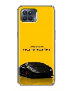 Чехол для OPPO Reno 4 Lite с картинкой «Lamborghini Huracan черный» Чехол для OPPO Reno 4 Lite с картинкой «Lamborghini Huracan черный»
