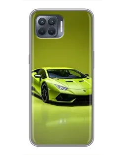 Чехол для OPPO Reno 4 Lite с картинкой «Салатовый Lamborghini Huracan» Чехол для OPPO Reno 4 Lite с картинкой «Салатовый Lamborghini Huracan»