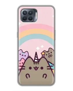 Чохол для OPPO Reno 4 Lite з картинкою «Єдиноріг Pusheen» Чохол для OPPO Reno 4 Lite з картинкою «Єдиноріг Pusheen»