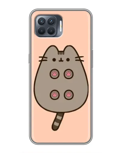 Чохол для OPPO Reno 4 Lite з картинкою «Пушин пузиком догори» Чохол для OPPO Reno 4 Lite з картинкою «Пушин пузиком догори»