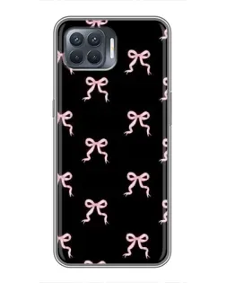 Чехол для OPPO Reno 4 Lite с картинкой «Бант-цветок» Чехол для OPPO Reno 4 Lite с картинкой «Бант-цветок»