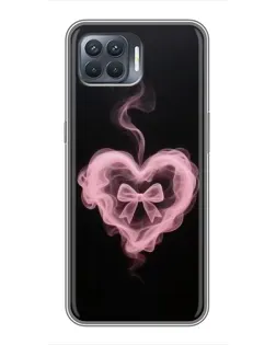 Чехол для OPPO Reno 4 Lite с картинкой «Дымчатое сердце» Чехол для OPPO Reno 4 Lite с картинкой «Дымчатое сердце»