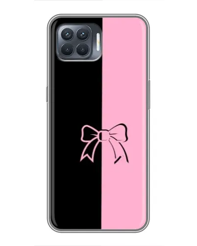 Чехол для OPPO Reno 4 Lite с картинкой «Половинки банта» Чехол для OPPO Reno 4 Lite с картинкой «Половинки банта»